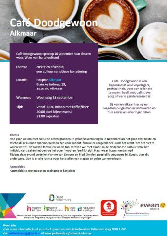 uitnodiging café doodgewoon